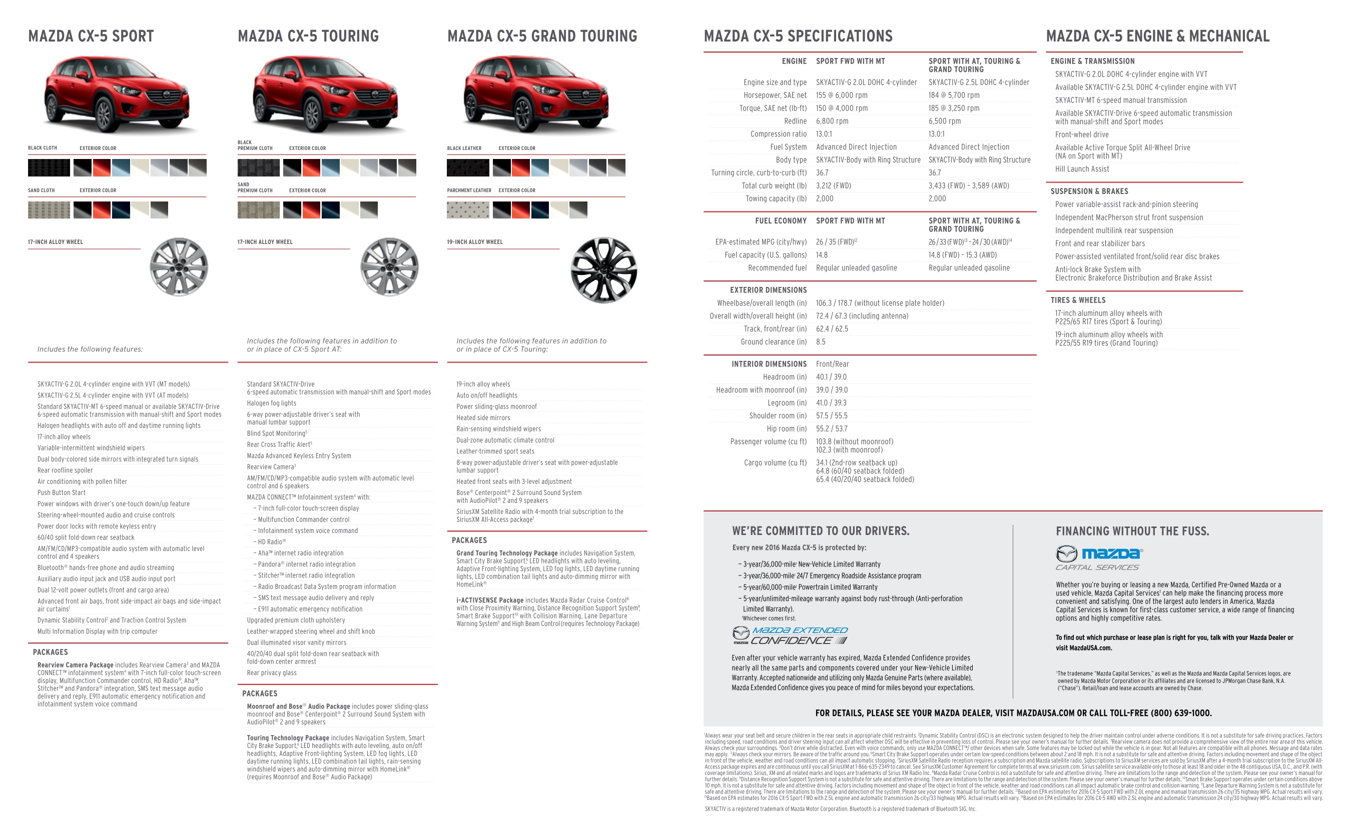 2016 Mazda CX-5 Brochure Page 15